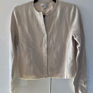 J. Crew Women's Beige Cardigan Sweater